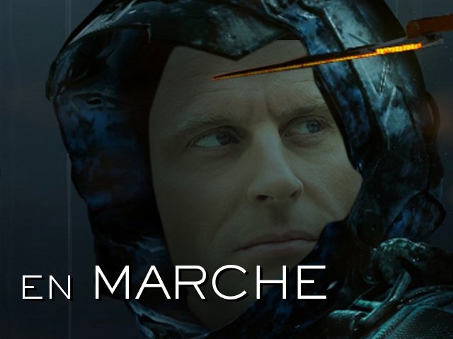 politic death stranding macron