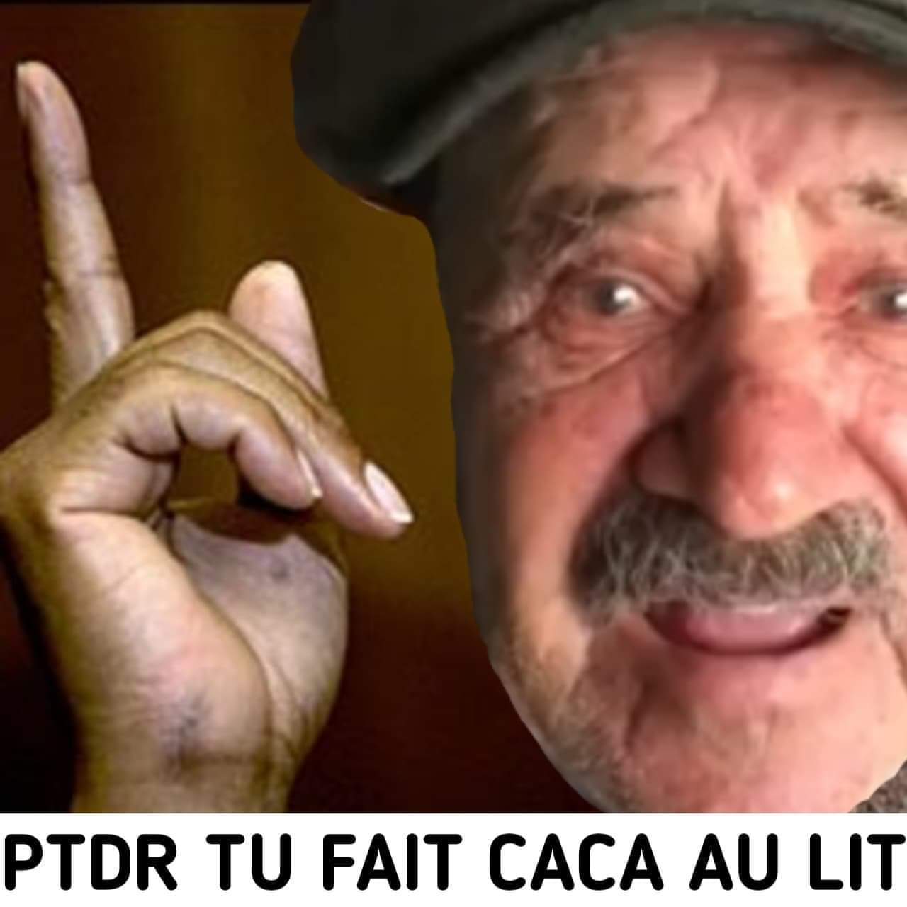 ptdr caca lit tu fais risignol au risitas