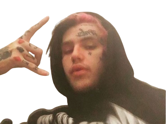 Sticker other us musique rappeur lil peep rap par Losy