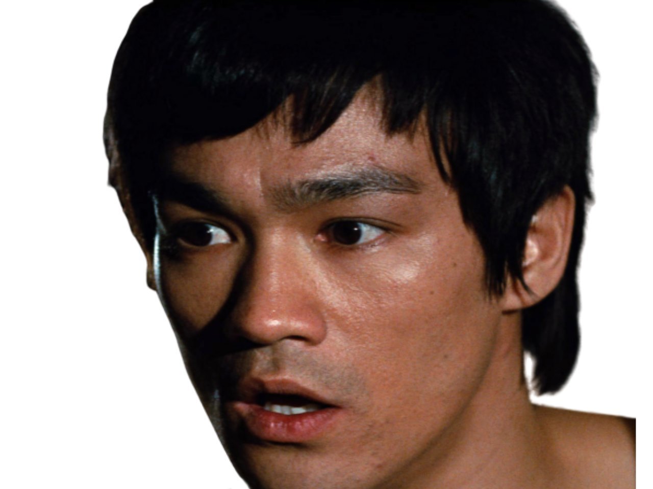 ouch supris acteur bruce lee dragon ebahi estomaque