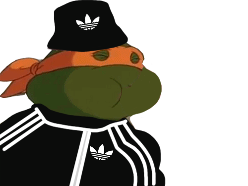 adidas racaille tortue ninja jvc ouf