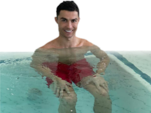 jvc vous sur piscine cr7 paz ronaldo