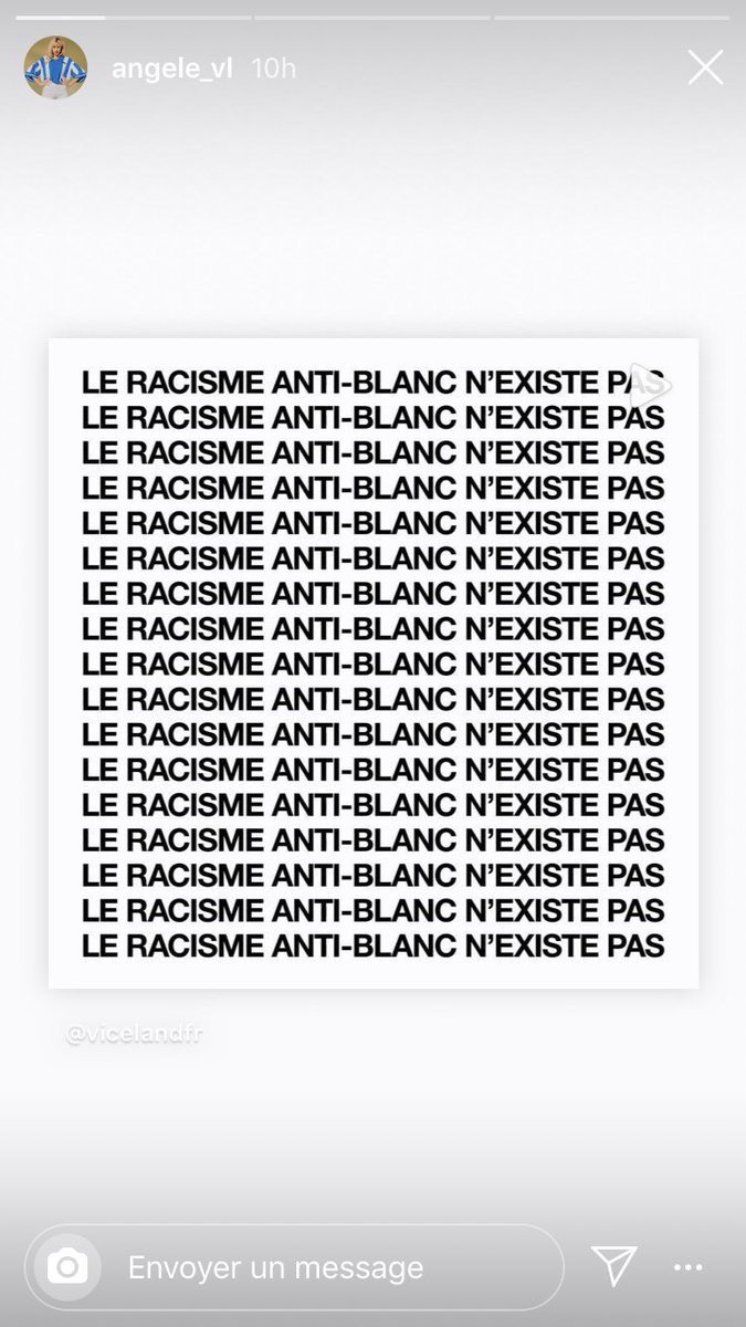 racisme blanc politic angele