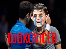 larmes thiem djokoviced risitas