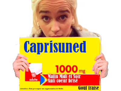 coeur toussa caprisuned medicament briser