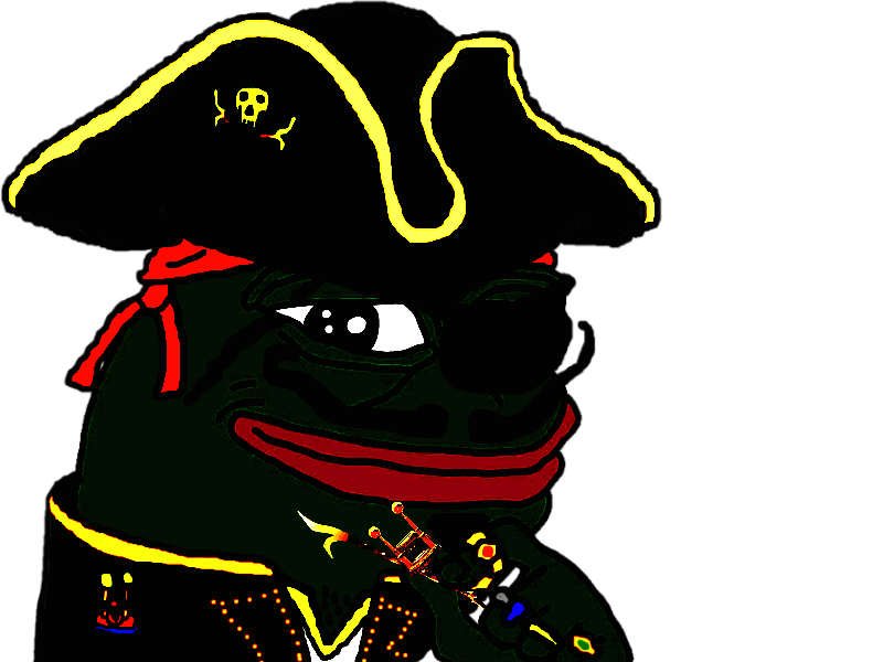 pepe risitas hombre noir pirate ombre