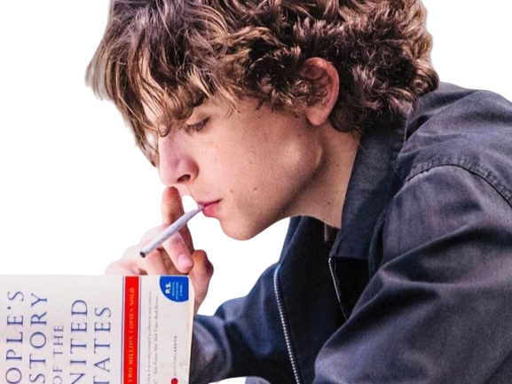 fume cigarette acteur timothee chalamet