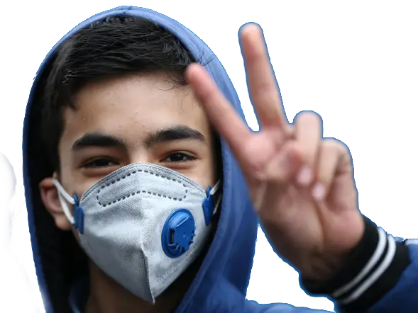 iranien coronavirus jeune yakekchoz virus masque