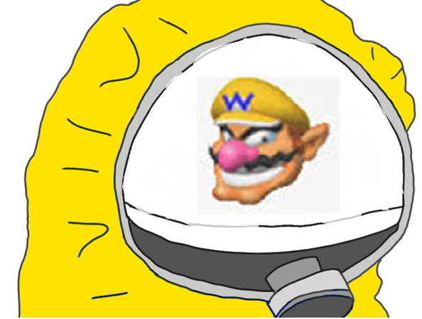 anti wario coronavirus costume