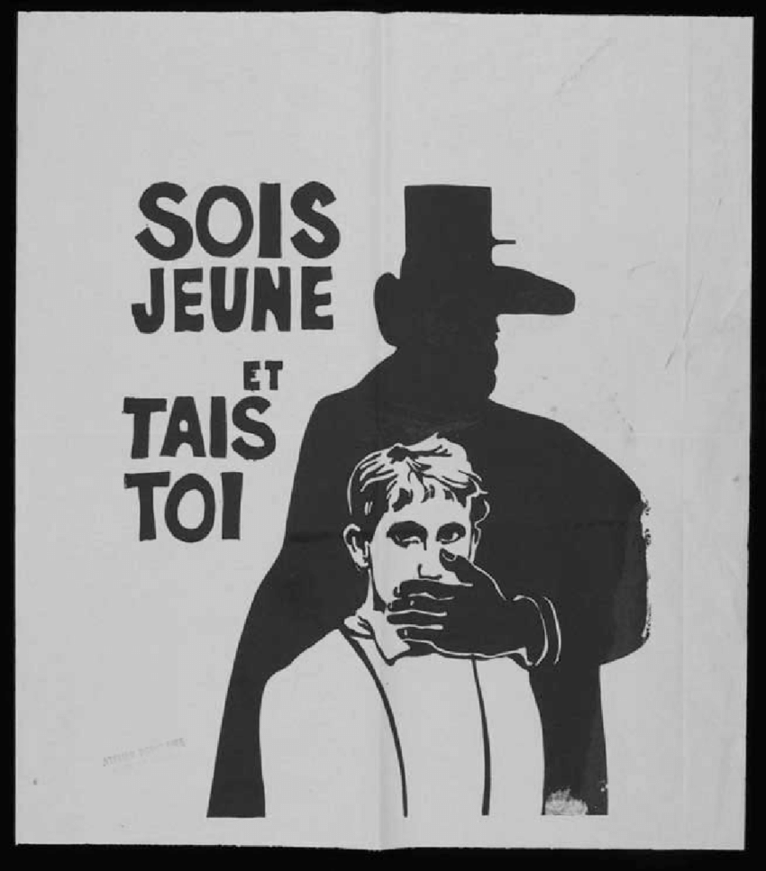 jeune gaulle de mai politic 68