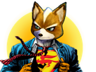 assault-mccloud-superman-deter-veste-cravate-determine-courage-starfox-courageux-super-fox-superheros-tinnova-heros