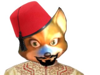 mccloud fox traditionnel adventures moustache turquie fez barbe tinnova starfox ottoman turc