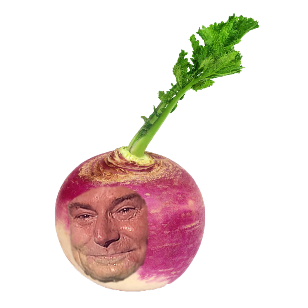 navet vegan plante jesus legume radis vegetarien risitas sourire