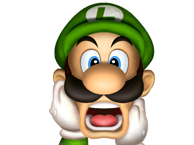 mario peur choc luigi