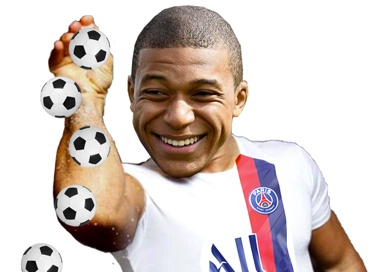 mbappe risitas psg sel