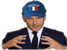 politic-politique-macron-france-casquette