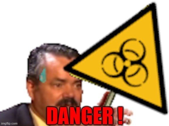 risitas infection biohazard danger panneau