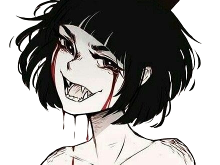 Sticker moe manga kikoojap fille mignon aesthetic kawaii ulzzang anime par Losy