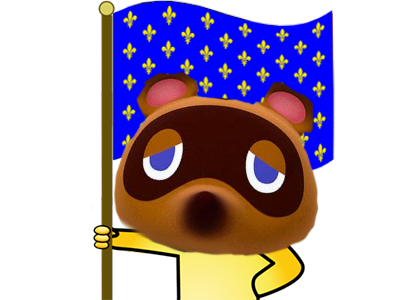 royaliste animalcrossing drapeau jvc