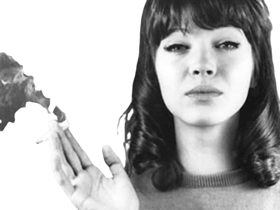 fille femme actrice anna karina