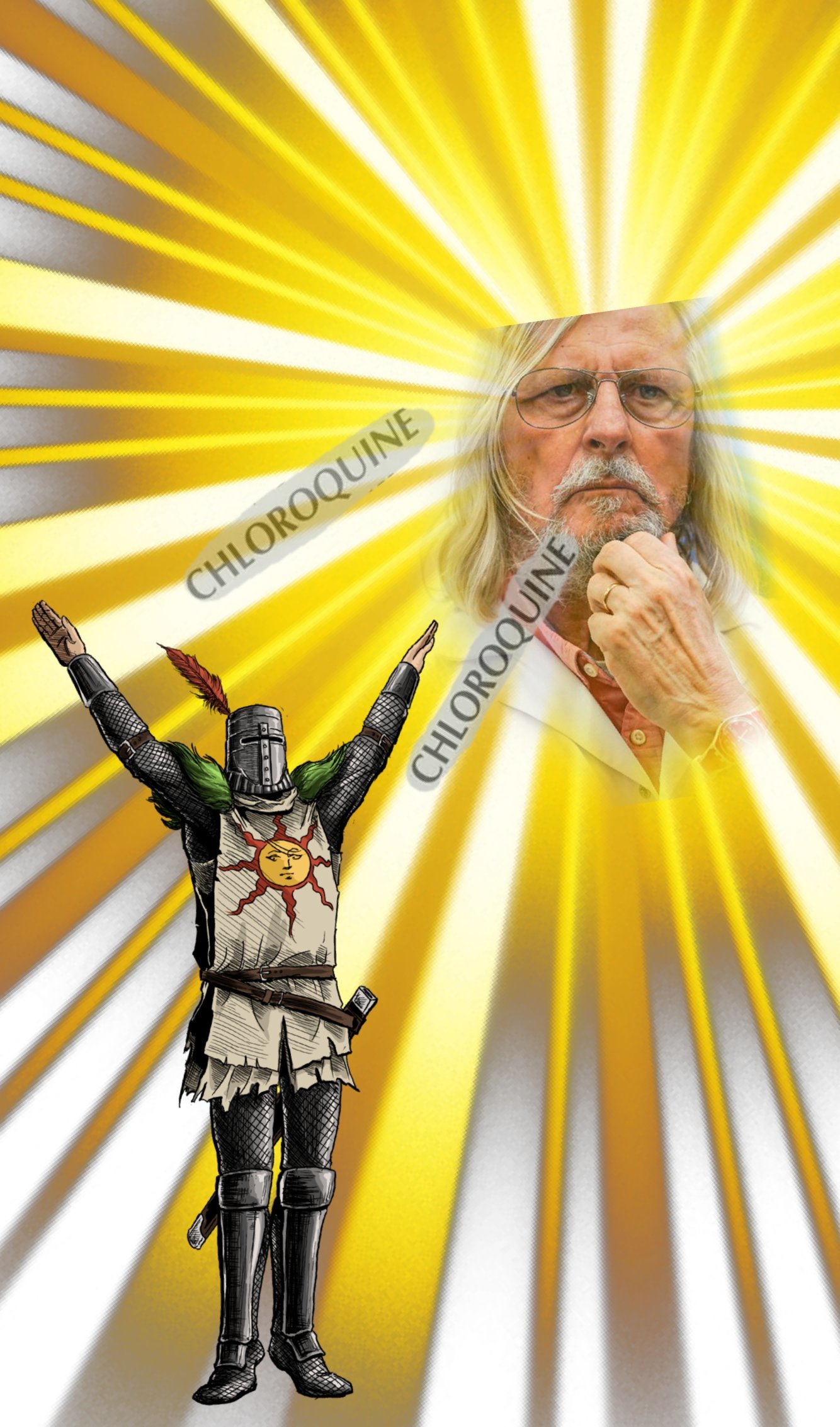 the sun didier chloroquine praise raoult