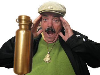 etonne boire eau gourde choque risitas ecolo soif