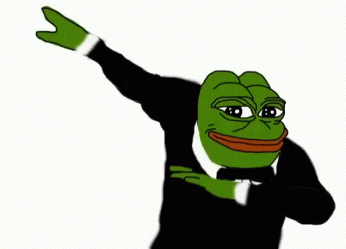 tuxedo dab pepe