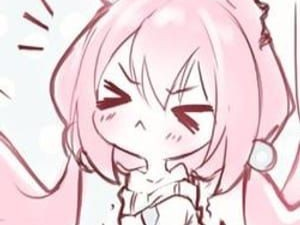 Sticker aesthetic manga moe mignon fille ulzzang kikoojap anime kawaii par Losy