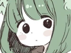 Sticker moe manga fille mignon kikoojap ulzzang aesthetic kawaii anime par Losy