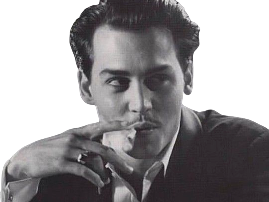 acteur depp homme fume johnny cigarette