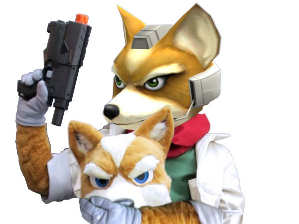 fox melee ssbm deguisement costume cosplay starfox masque kikoojap mccloud tinnova