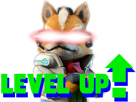 eyes-niveau-laser-bras-levelup-tinnova-regard-up-yeux-determine-puissant-pouvoir-level-superieur-mccloud-fox-croises-starfox-deter-starlink