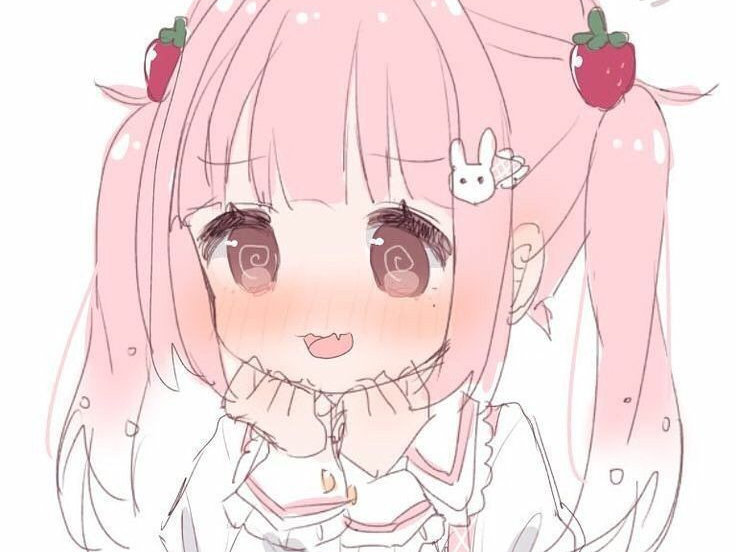 Sticker manga aesthetic anime mignon ulzzang kawaii moe fille kikoojap par Losy
