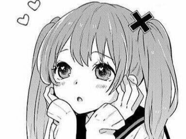 Sticker manga anime mignon aesthetic ulzzang kikoojap kawaii fille moe par Losy