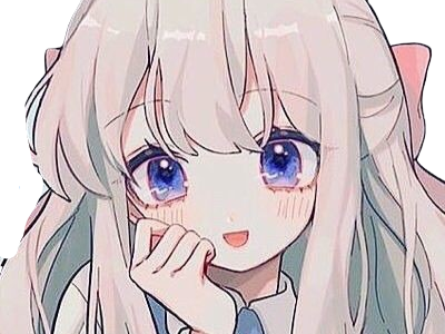 Sticker ulzzang anime kikoojap fille aesthetic manga kawaii mignon moe par Losy