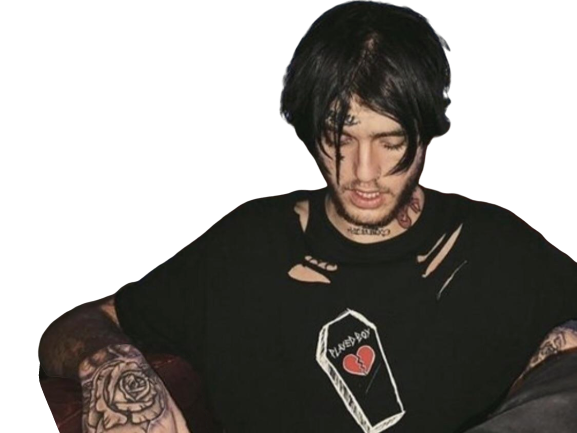 Sticker musique rap us lil peep rappeur other par Losy