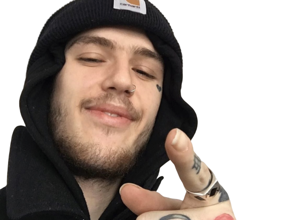 Sticker peep rap rappeur other musique lil us par Losy
