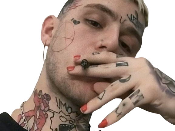 Sticker musique other rap rappeur lil us peep par Losy