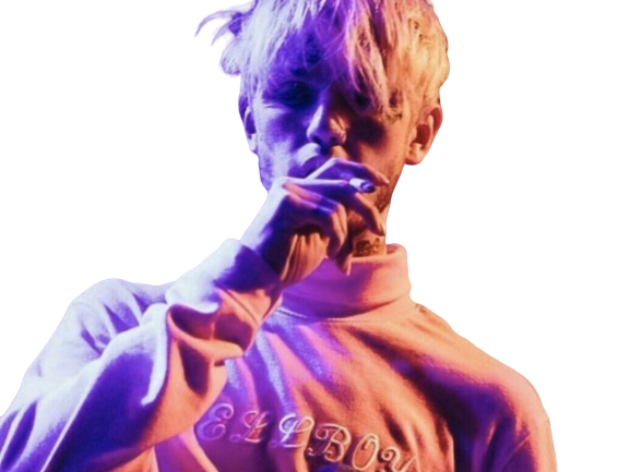 Sticker us musique rappeur lil peep rap other par Losy