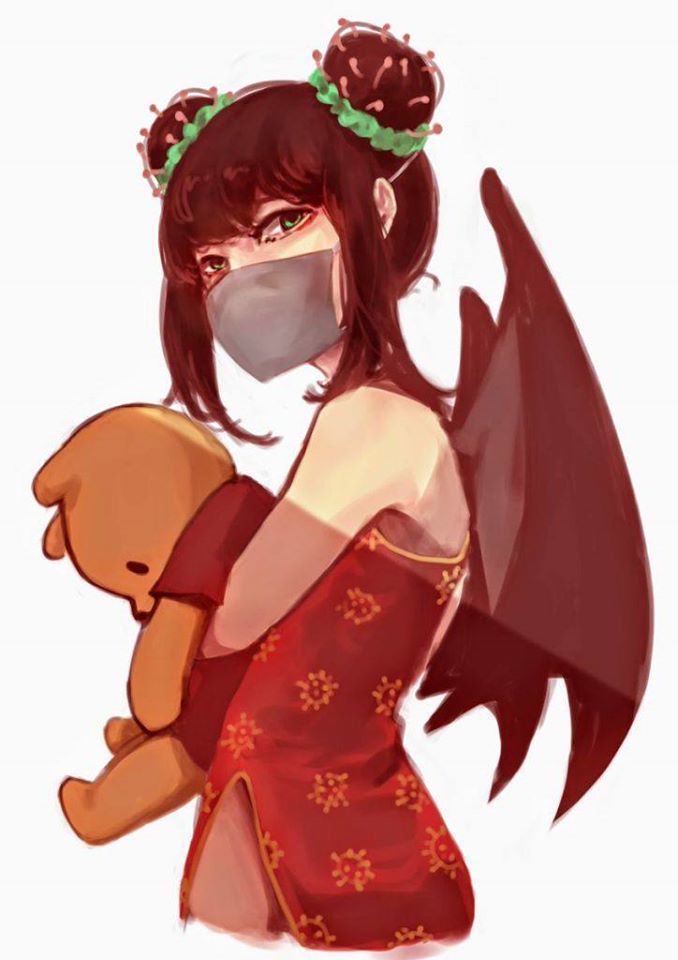 Sticker corona coronachan covid19 coronavirus other chan par SARS-CoV-2