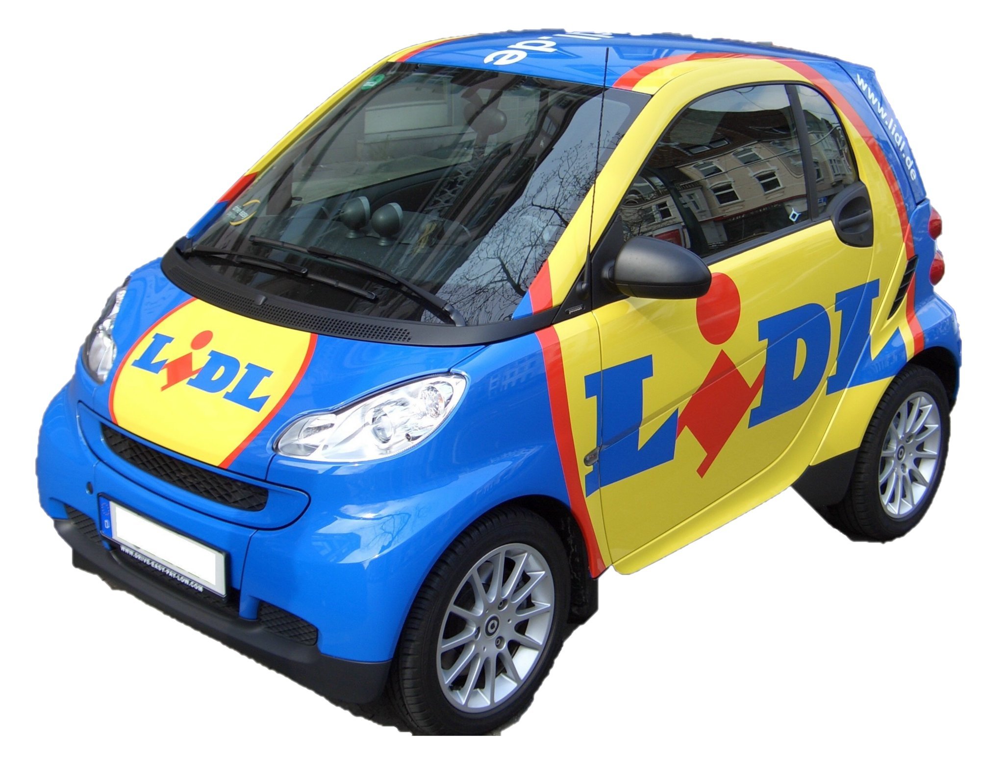 fortwo smart citadin risitas monture caisse lidl voiture