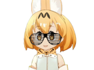 servalchan-3d-lunettes-kemono-fille-anime-friends-risitas-serval