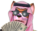 emir-starfox-billets-argent-lunettes-riche-sunglasses-arabe-adventures-noires-tinnova-mccloud-fox