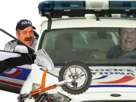 moto-wesh-jambe-risitas-portiere-police-voiture