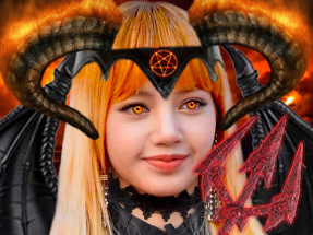 demone kpop lisa feu blackpink