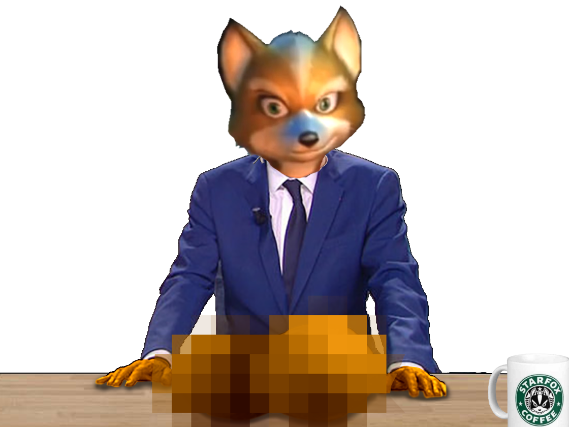 fox courageux cran pixel courage couilles tinnova adventures table deter testicules balls determine censure starfox mccloud floute flou