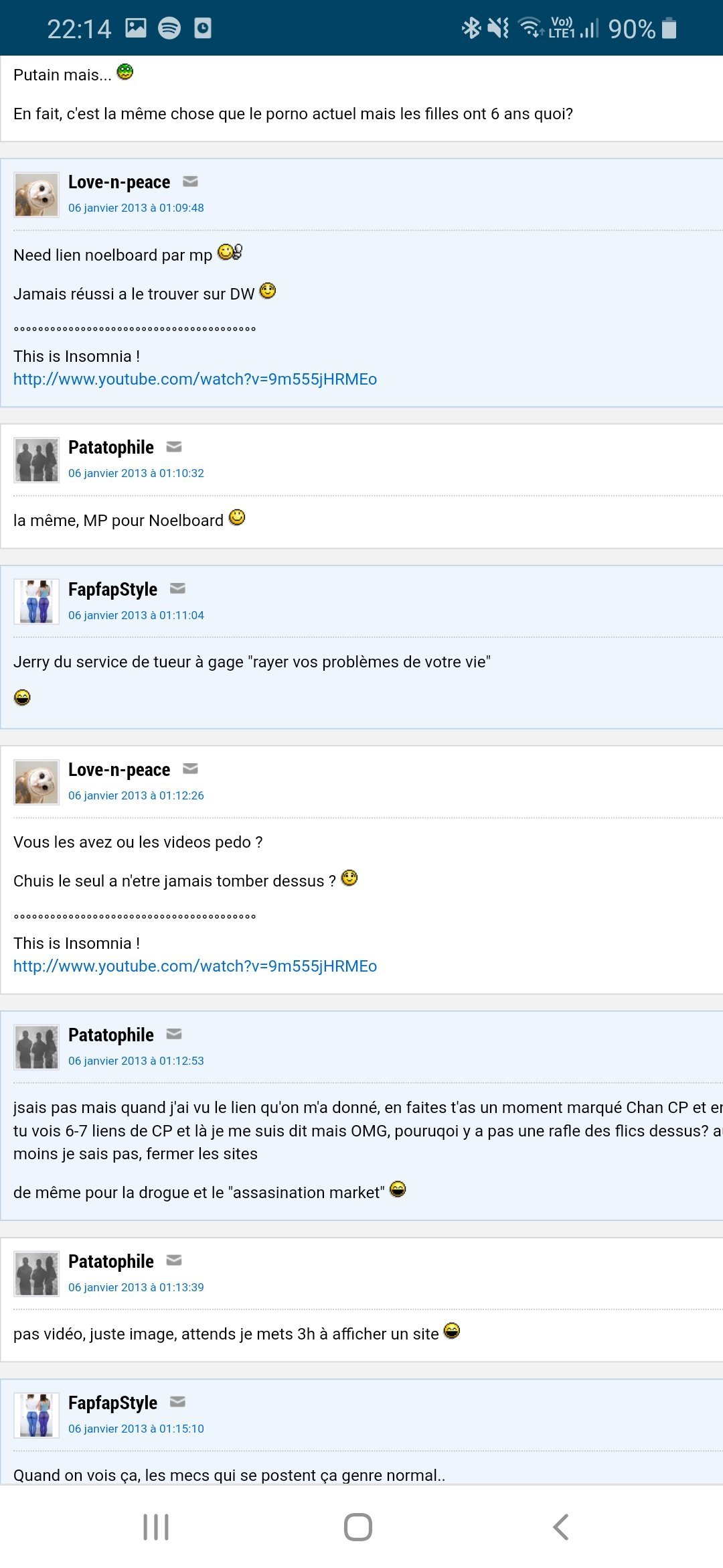 peace pedophile love moderateur n modo