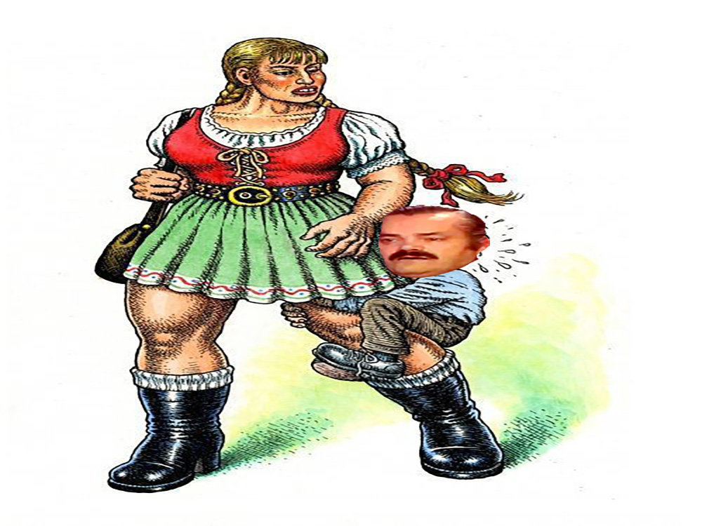 Sticker victime risitas petit feministe par LeKheyFidele
