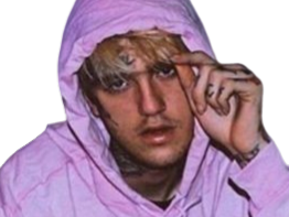 Sticker us other musique rap rappeur lil peep par Losy