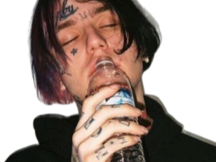 Sticker musique other rap us rappeur lil peep par Losy